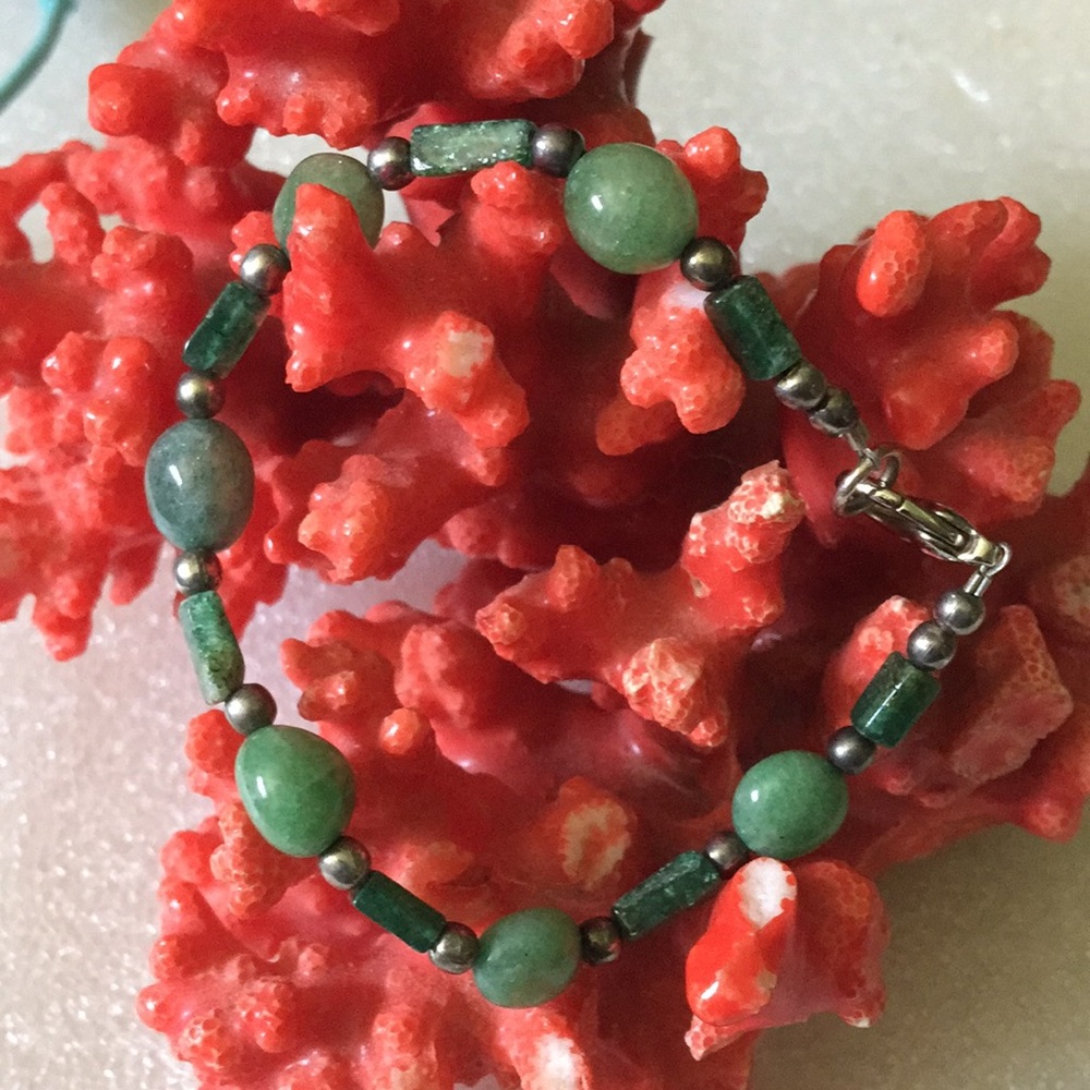 Vintage jade bracelet